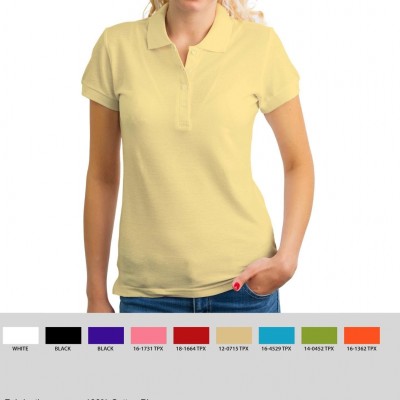 Ladies Polo T-shirtspicture1