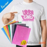 Kenteer good quality heat transfer vinyl for clothing with A4 size