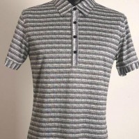 mercerized cotton polo shirt