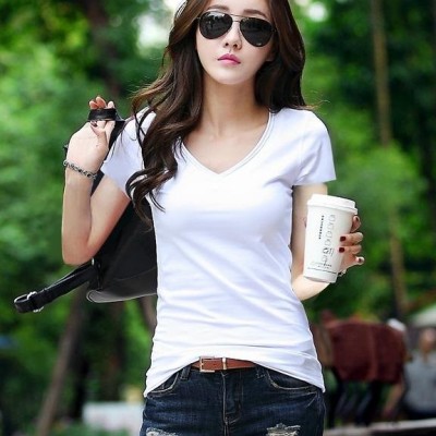 Women’s Casual  T-Shirt  Short Sleeve Basic Tunic Blouse Topspicture1