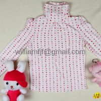 children's fashion long sleeve T-shirt with printing