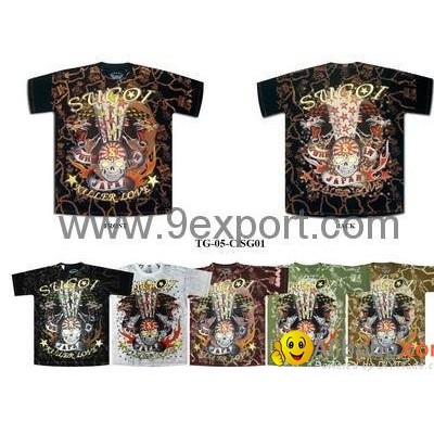 Hip Hop Skull Fashion Fear Tattoo Rock Music T-Shirtpicture1