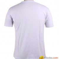 wholesale men’s Plain white cotton T-shirt