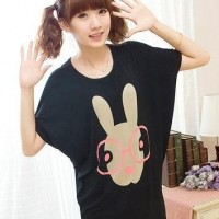 Wholesale Tshirt,Bat Sleeves Cotton Summer Tees