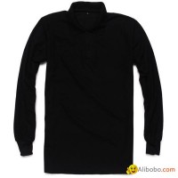 customized cheap polo shirt for man blank men's long sleeve POLO shirt