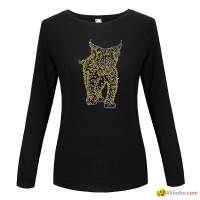 Long Sleeve Shirt Women Rhinestone Crystals Clothing