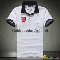 OEM High quality custom logo embroidery unisex polo shirt