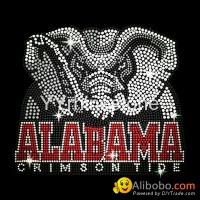 alabama crimson tide Rhinestone transfer Motif For Tshirts