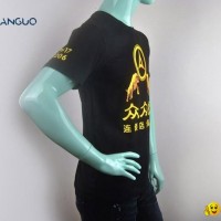 Custom High Quality Men 100% Cotton Printing Round Neck T-Shirt