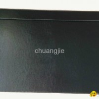 PU leather desk pad ,desk blotter with manget