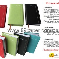 Cheap diary with PU cover