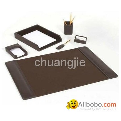 leather desk set with 6pcspicture1