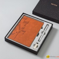 Hardcover notebook（office set: with USB flash disk）