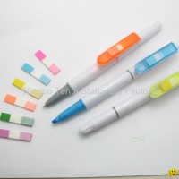 post it pen highlighter with 30sheets memo sticker