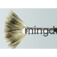 Badger Hair Artist paint  Brush with Black Wooden Handle (607)