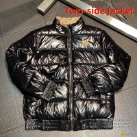 Two-side Down Jackets          Classic Grid Pictures