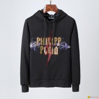 Philipp Plein hoodies long sleeves, PP hoody with head fleece,fashion PP hoody