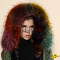 Mr and Mrs parka furs ,2015 fashion fox fur