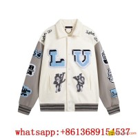 baseball jacket grey,    arsity jacket white,patch varsity jacket