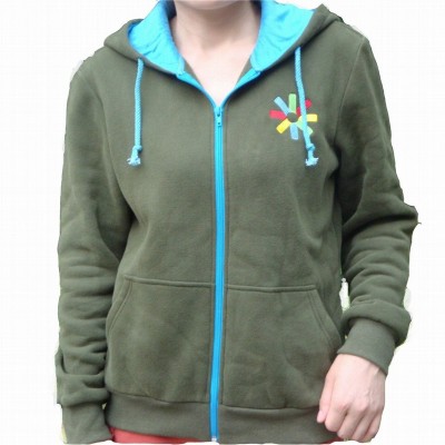 Custom zip up fleece hoodiepicture1