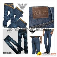 wholesale discount Armani Jeans Pants Shorts AJ Emporio Armani Mens Loose Jeans