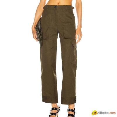 Women cargo pants street wear spring casual trouserspicture1