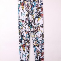 Ladies Floral Cotton Leggings