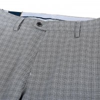 mens straight cotton fabric pants for men