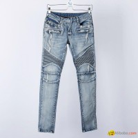 Men's biker jeans