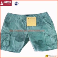 Mens Fashion Print Shorts-regular blue color