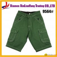 Summer Fashion Plain Man Cargo Shorts