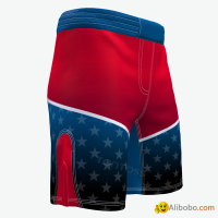 Mens martial boxing mma shorts BJJ combat shorts