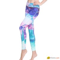 3D Print plus size fitness leggings women pants