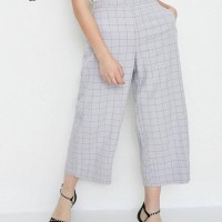 Casual Plaid Printed Pants