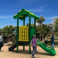 Kids Plastic Outdoor Playground Equipment