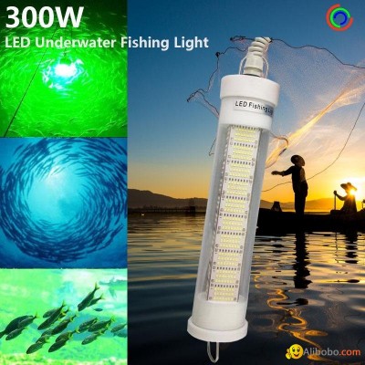 12V 300W Underwater Fishing Light Lure Bait Finder Night Fishing Lightpicture1