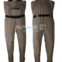 Waterproof breathable chest fishing wader