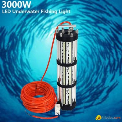 220V RGB 3000W LED Night Attracting Fishing LED Underwater Light Fishing Baitpicture1