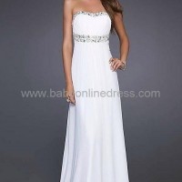 Fascinating Chiffon A-line Floor-length Prom Evening Dresses