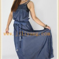 Lady's New Fashion Summer Days Denim Dress