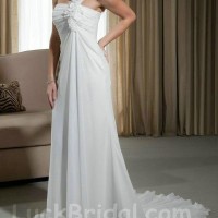 Cool Chiffon Halter Top Bridal Gown Summer Beach Court Train Wedding Dress