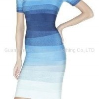 2015 gradient colorblocked bandage dress herve leger manufactory