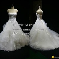 A Line Wedding Dress Sweetheart Applique Lace Brial Gown