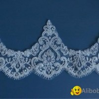 Embroidery Lace Trimming  Tulle Fabric