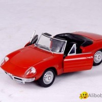 1 24 alfo-romeo open car model for decoration