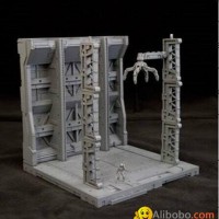 (WHOLESALE ONLY)010 BUILDERS PARTS SYSTEM BASE garage Machine nest gundam stand