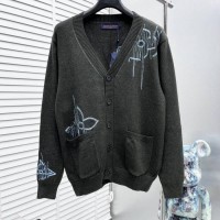 requency Cardigan,grey,    ardigan sweater,    onogram mix cashmere,    oody