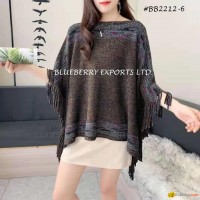 Sweater Ponchos #BB2212-6