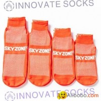 Sky Zone Ankle Anti Skid Grip Trampoline Park Socks