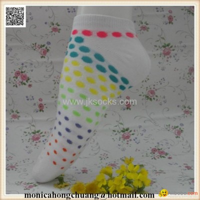 Colorful Dots Cotton Socks for Womenpicture1